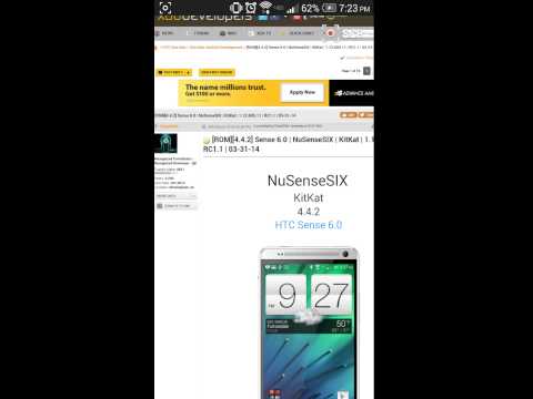 NuSenseSIX One Max Sense 6 ROM kk 4.4.2(m8 port)
