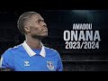 Amadou Onana - Defensive Skills, Goals & Tackles 23/24