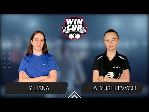 12:00 Yaroslava Lisna - Anastasiia Yushkevich 30.04.2025 WINCUP Women Professional Table 1