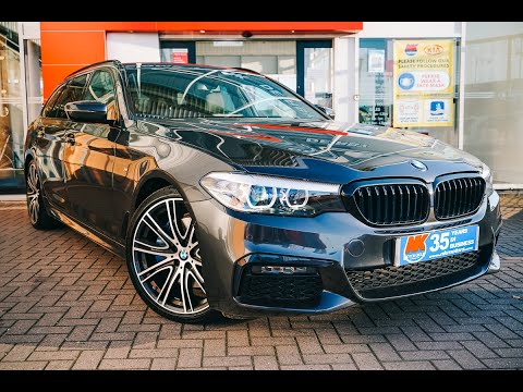 BMW 5 Series 3.0 530D M SPORT TOURING 5Dr Auto Diesel Estate Grey YC69 XCY