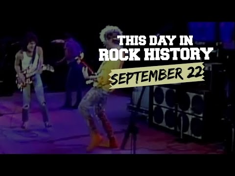 Sammy Hagar + Eddie Van Halen Join Forces - September 22 in Rock History