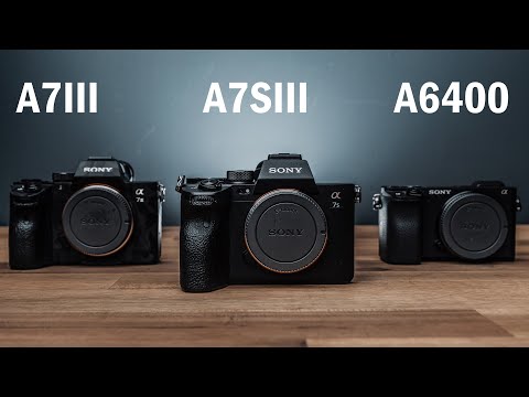 SONY a7SIII vs SONY a7III vs SONY a6400 in 4k & 1080p