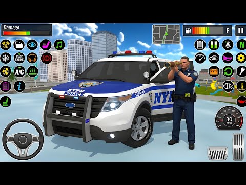 🚓 Police Car Chase Simulator 3D – Real City Cop Pursuit Gameplay (Android)