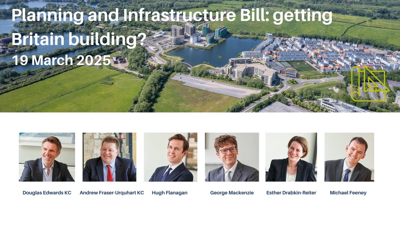 Planning and Infrastructure Bill: getting Britain building?