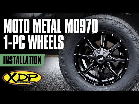 MOTO METAL MO970 1-Piece Wheel - Overview & Installation