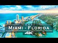 Miami, Florida - USA 🇺🇸 - by drone / DJI Mavic 3 [4K]