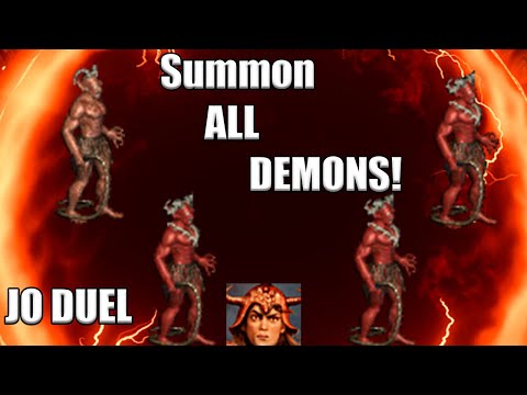 Jebus Outcast Duel - 1 hero. Throng of Pit Fiends? Not bad and super FUN!