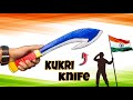 How To Make Kukri Knife With Cardboard Kukri Make Kukri With Cardboard Cardboard Diy