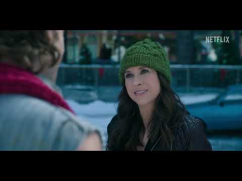 Trailer moment of Kathy and Jack dancing at a town event in Hot Frosty