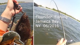 Summer Flounder Fishing Jamaica Bay June 2016