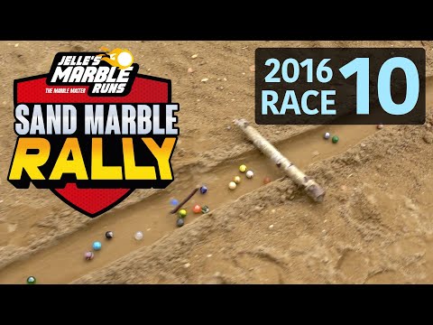Sand Marble Rally 2016 Race 10 - Jelle's Marble Runs