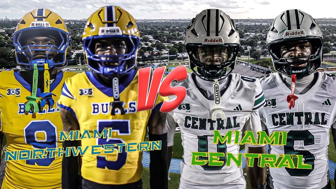 This Game Is One To Remember 💯 Miami Northwestern Vs Miami Central FHSAA Playoffs 2025