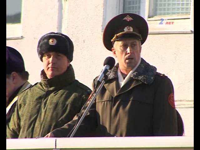 Военнослужащих оперативного полка проводили в командировку