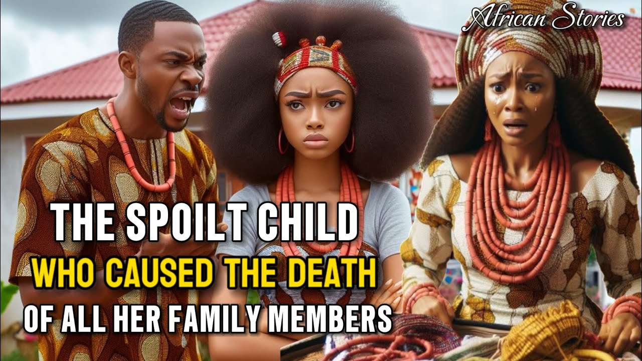 HER BAD BEHAVIOR CAUSED THE DEATH OF ALL HER FAMILY MEMBERS #stories #folktales #nollywood #africa