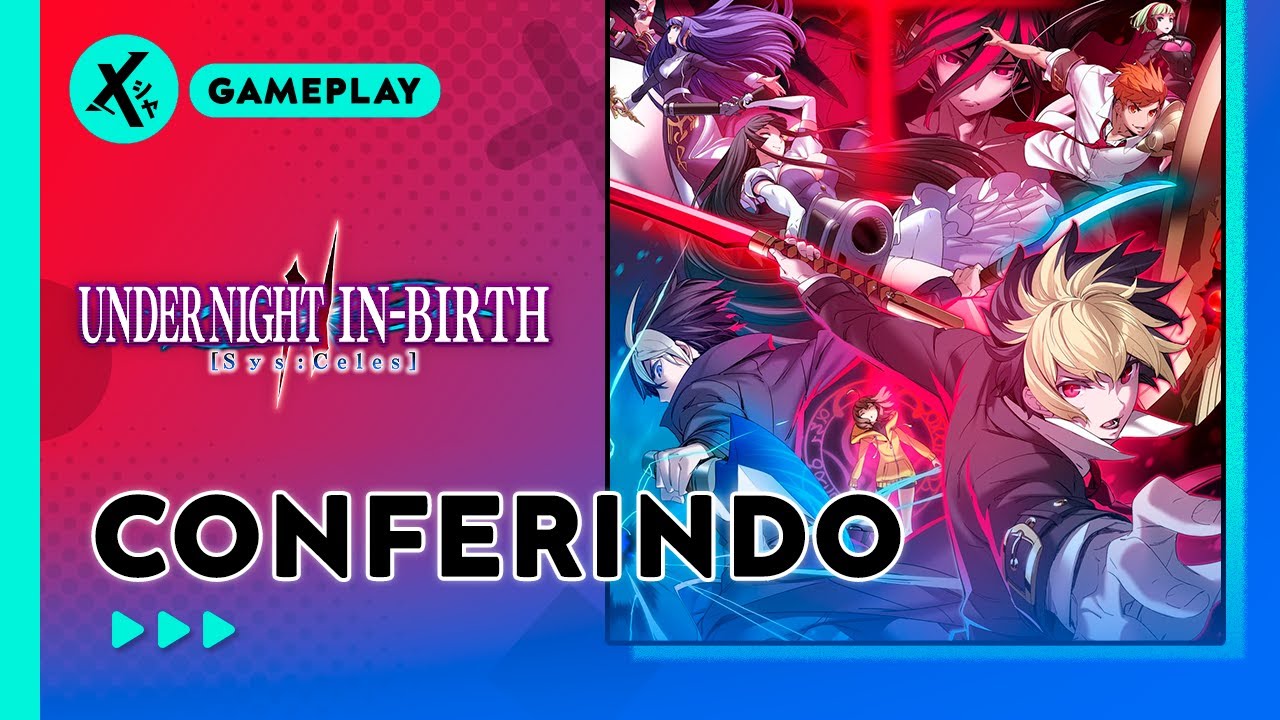 Retorno da clássica série de luta 2D em sprites - UNDER NIGHT IN-BIRTH II Sys:Celes (PS5 gameplay)