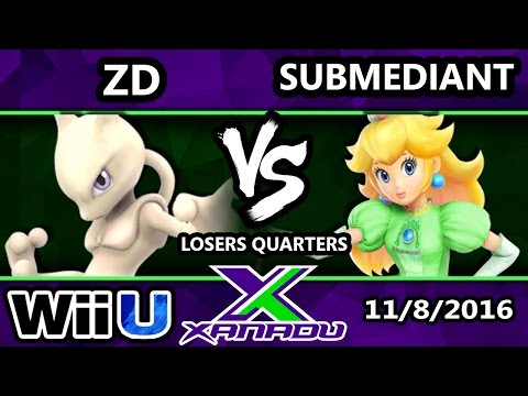 S@X 175 - ZD (Mewtwo) Vs. Submediant (Peach) - SSB4 Losers Quarters - Smash for Wii U - Smash 4