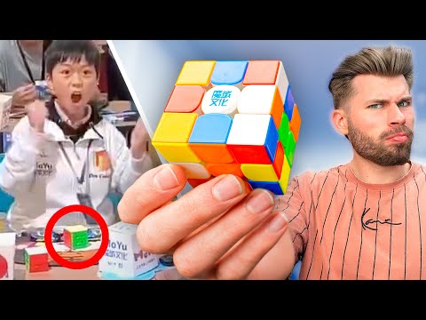 I Got Yiheng’s World Record Rubik’s Cube!