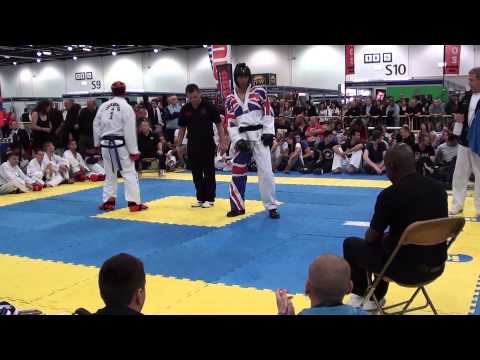 2012 British Taekwondo Council Championships Timothy Chow vs