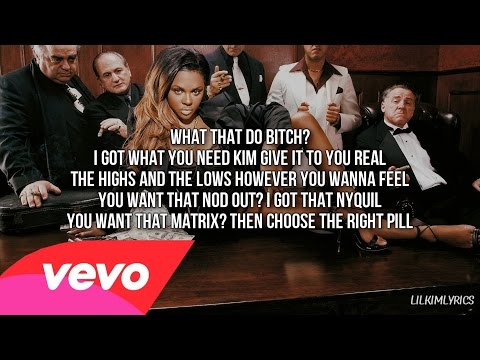 Lil' Kim - We Takin' Over (Lyrics Video) Verse HD