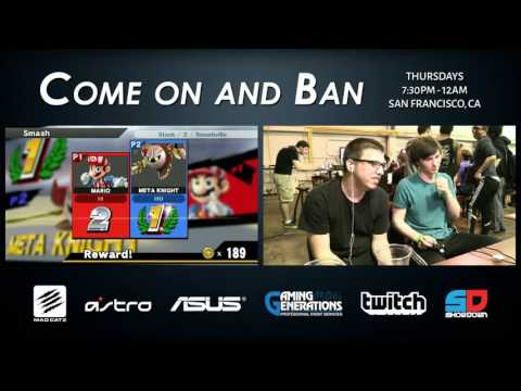 Come on and Ban #61 - Loser Finals: NME|Xzax (Mario) vs Ito (Meta Knight)