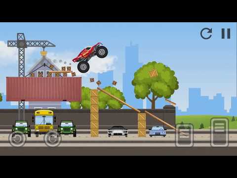 Monster Truck Crot - Gameplay Walkthrough (iOS, Android)