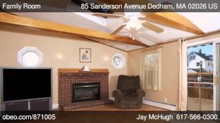 preview picture of video 'Jay McHugh Presents 85 Sanderson Avenue Dedham MA 02026'