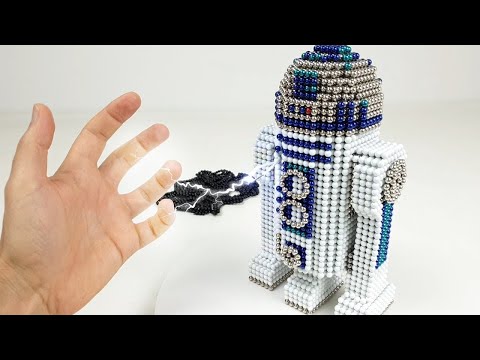 Star Wars R2-D2 out of Magnetic Balls | Magnetic Games