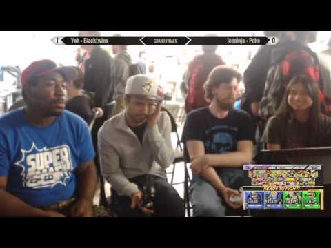 CSB 39 - Yoh + Blacktwins vs Iceninja + Poke - SSB4 Grand Finals