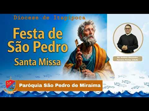 Oitava novena e Missa da Festa de São Pedro 2026-  Paróquia São Pedro - Miraíma