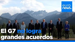El G7 no logra grandes acuerdos tras la salida anticipada de Trump
