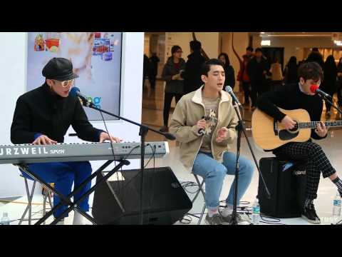 150208 잔나비 - Misery (Cover) (버스킹 @코엑스몰 센트럴 플라자)
