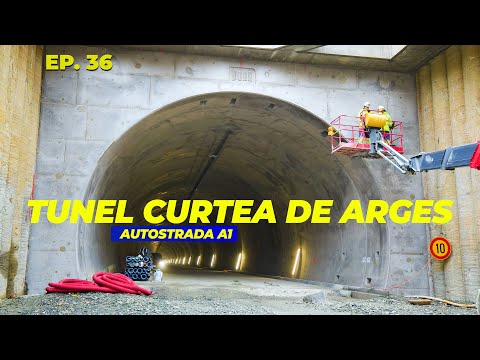 AUTOSTRADA A1 Tunel Curtea de Argeș Ep. 36 | Lucrări instalații și portal 06.02.2026