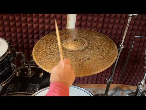 Immagine Alla Turca Turk Medium 22" Ride 3050g w/ video demo of actual cymbal for sale - 3