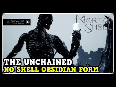 Mortal Shell The Unchained No Shell Obsidian Dark Form