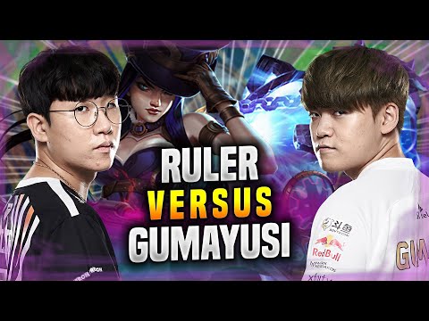 T1 GUMAYUSI vs GEN RULER! - T1 Gumayusi Plays Xerath ADC vs GEN Ruler Caitlyn! | Preseason 2022