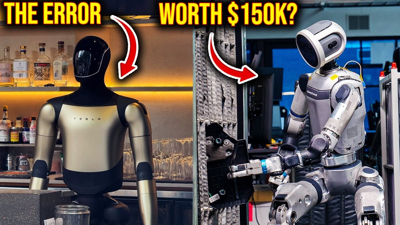 Tesla Optimus vs. Electric Atlas: The $100,000 Error You Didn’t See