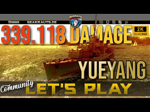 YUEYANG [T10 DD] - Die gefährlichsten Torpedos im Spiel - World of Warships [Deutsch]
