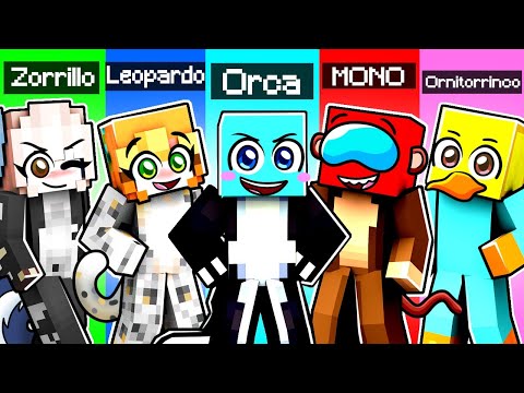 Surviving in ONE BLOCK of a ZOO in Minecraft!