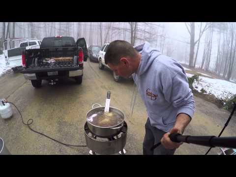 Finishing maple syrup