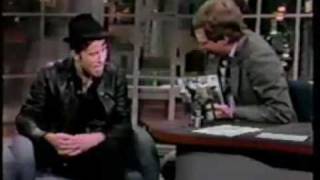 Tom Waits on David Letterman Show (1986) Part 2 of 3