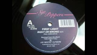 First Light - Right or Wrong (12 Inch Remix) (1990)