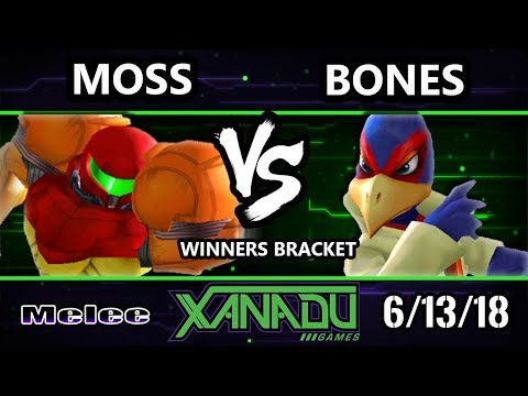 S@X 254 SSBM - Moss (Samus) Vs. BBB (Falco) - Smash Melee Winners Bracket