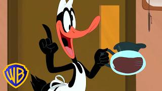 Daffy's Coffee Chaos! ☕ | Looney Tunes Cartoons | @wbkids