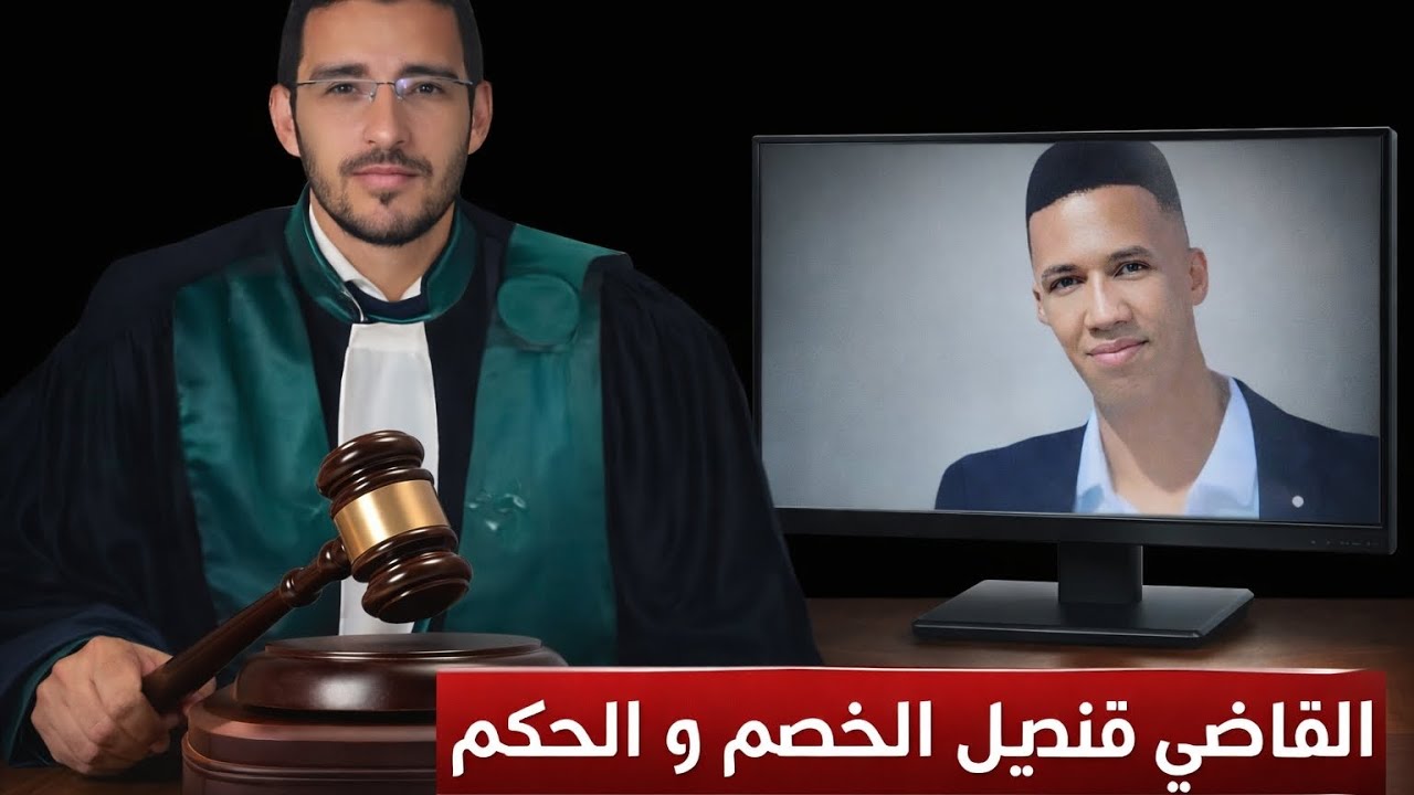 القاضي قنديل الخصم و الحكم.