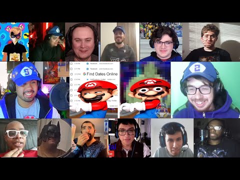 Mario Reacts To SMG4's Browser History Reaction Mashup