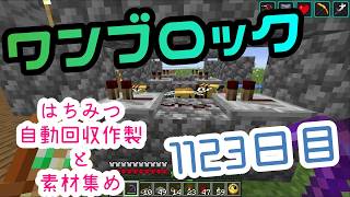 【１１２３日目】ワンブロックでハードコアな世界を生き残る