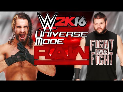 WWE 2K16 | Raw Ep. 1 | Universe Mode Ep. 1