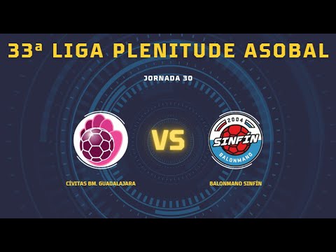 33ª Liga Plenitude ASOBAL J30: CÍVITAS BM. Guadalajara - Blendio Sinfín 22-23
