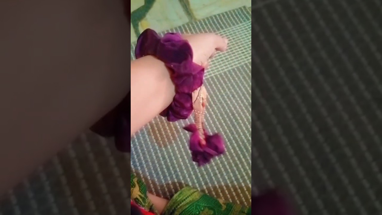 Beautiful ribbon hand bracelet making🥰#diy #tranducphu #fashion #viral#homemade