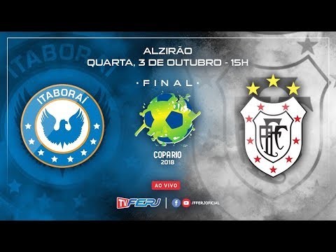 TV FERJ - ITABORAI X AMERICANO - COPA RIO - FINAL IDA